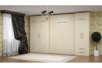 Комплект мебели со шкаф-кроватью трансформер Ратмир в Евсино - evsino.mebel54.com | фото