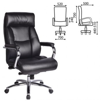 Кресло офисное BRABIX Phaeton EX-502 в Евсино - evsino.mebel54.com | фото