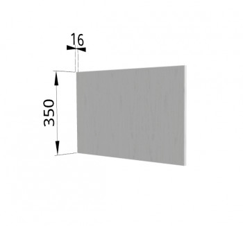 Панель торцевая (для шкафа горизонтального глубокого) ГПГ Ройс (Графит софт) в Евсино - evsino.mebel54.com | фото
