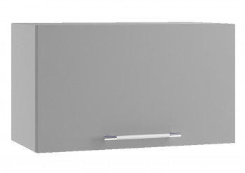Ройс ПГ 600 Шкаф верхний горизонтальный (Графит софт/корпус Серый) в Евсино - evsino.mebel54.com | фото