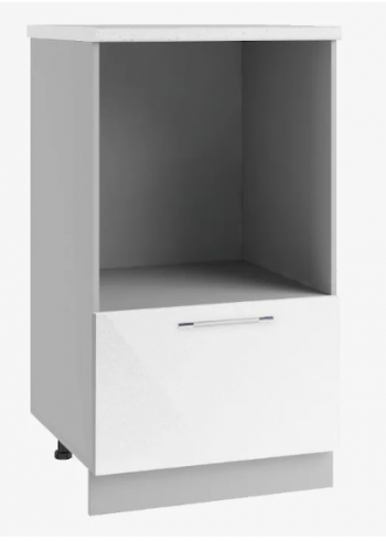 Ройс СН 600М Шкаф нижний под микроволновку (Графит софт/корпус Серый) в Евсино - evsino.mebel54.com | фото