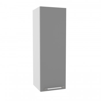 Ройс ВП 300 Шкаф верхний высокий (Графит софт/корпус Серый) в Евсино - evsino.mebel54.com | фото