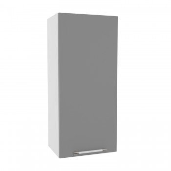 Ройс ВП 400 Шкаф верхний высокий (Графит софт/корпус Серый) в Евсино - evsino.mebel54.com | фото