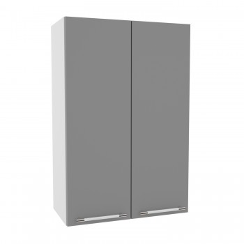 Ройс ВП 600 Шкаф верхний высокий (Графит софт/корпус Серый) в Евсино - evsino.mebel54.com | фото