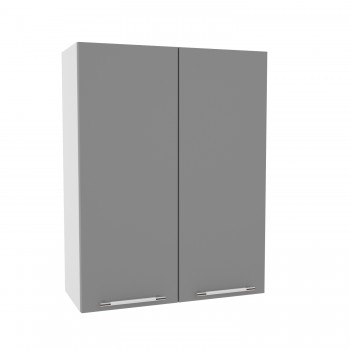 Ройс ВП 700 Шкаф верхний высокий (Графит софт/корпус Серый) в Евсино - evsino.mebel54.com | фото