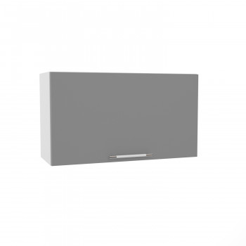 Ройс ВПГ 800 Шкаф верхний горизонтальный высокий (Графит софт/корпус Серый) в Евсино - evsino.mebel54.com | фото